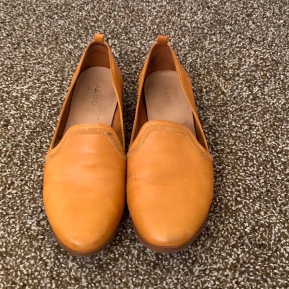 ALDO leather flats